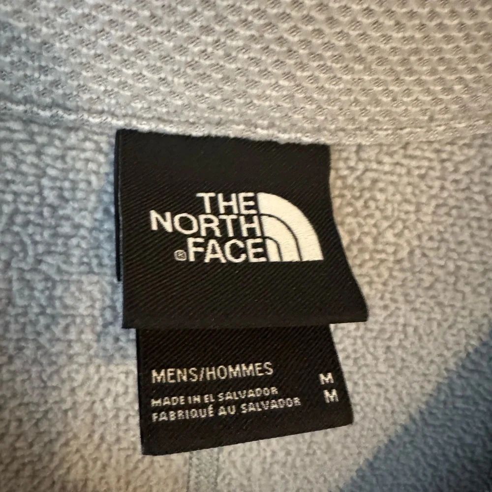 The North Face Men's/Unixex Gray Half Zip Fleece Sweater Size Medium